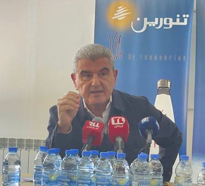 عيسى الخوري تفقد مياه تنورين و
