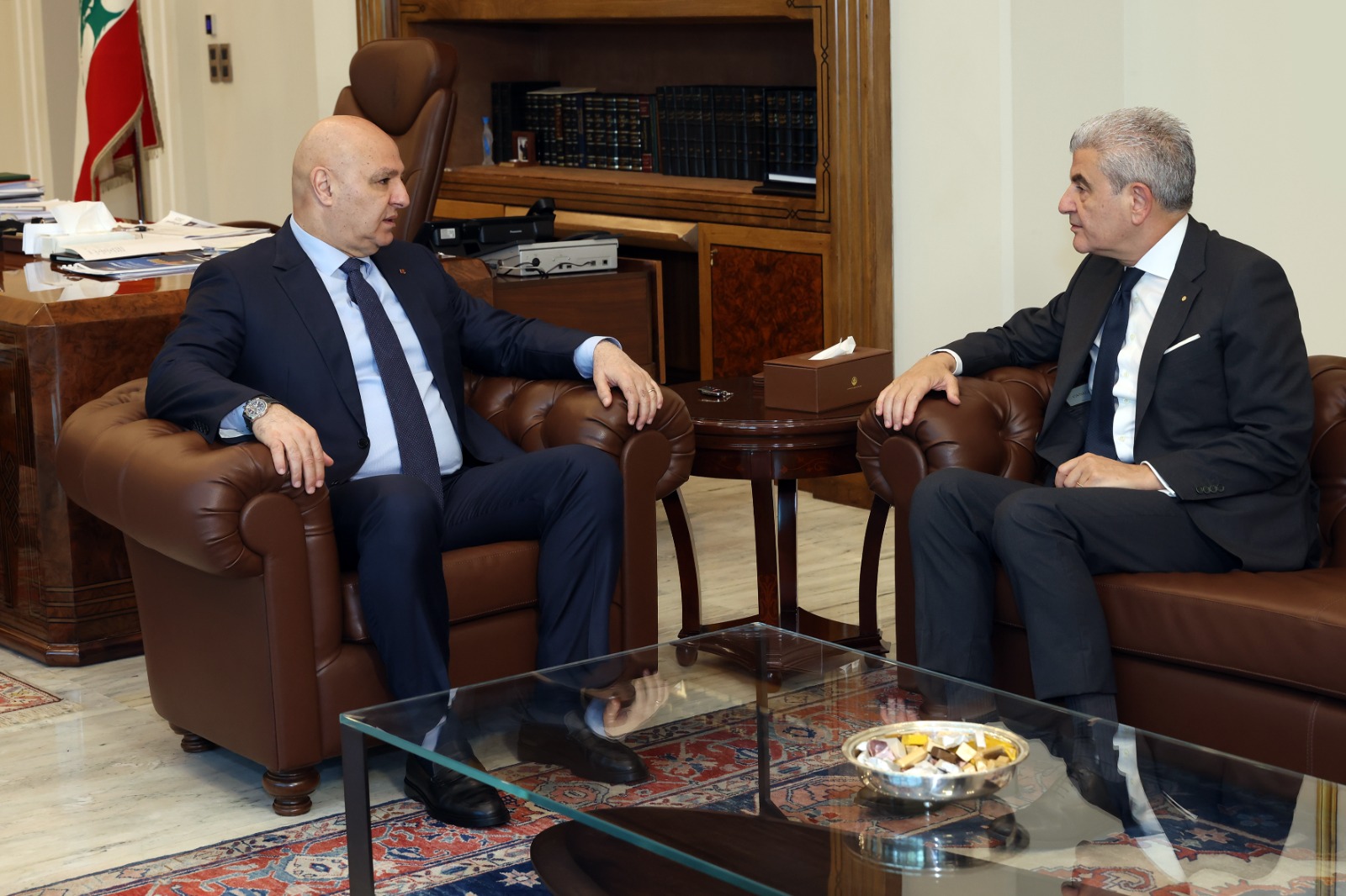 وزير الصناعة أمام الرئيس عون أبدى حرصه على حماية الصناعة وسلامة الغذاء